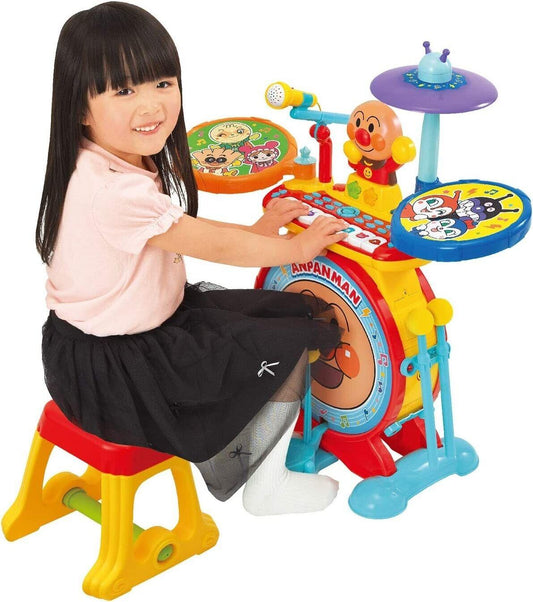 Anpanman - Norinori Live Big Electronic Drum and Keyboard - Baby Harbour