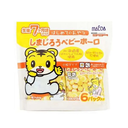 Shimajiro Baby Snacks Baby Bolo 14g x 6 packs 7M+