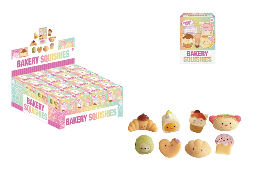 Bakery Squishies 5.5cm Assorted - Baby Harbour