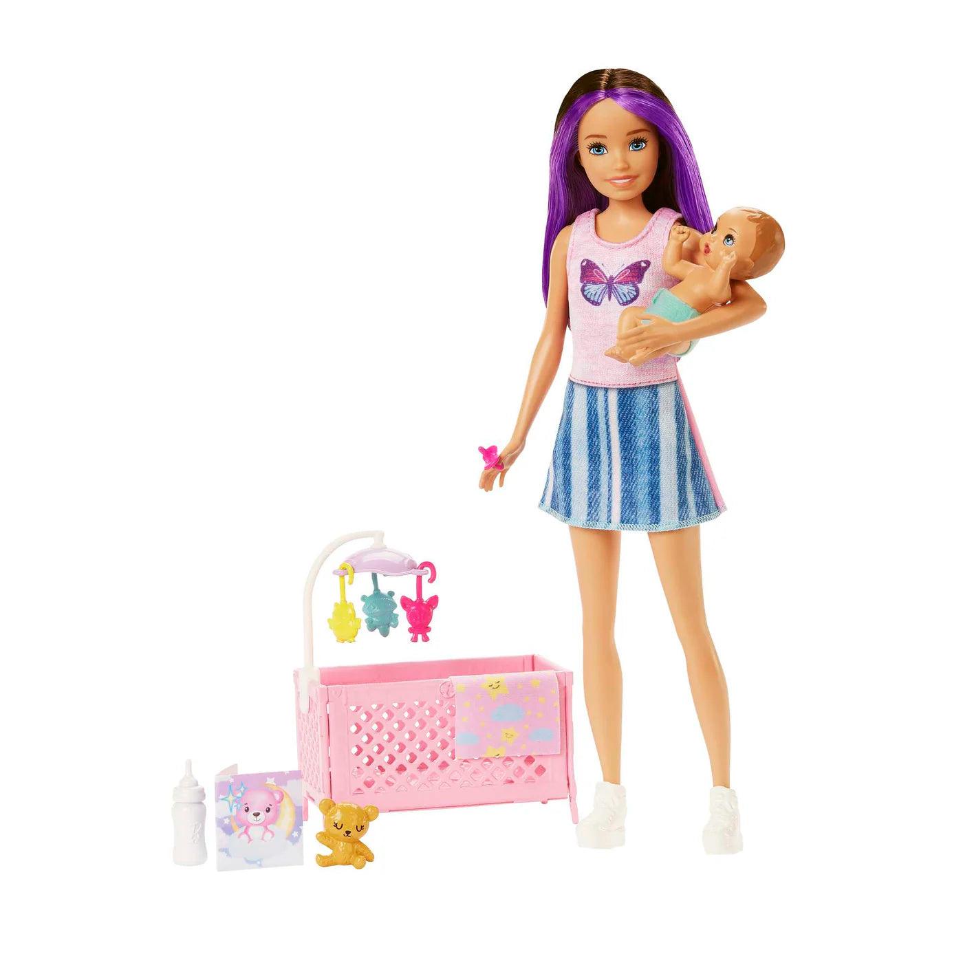 Barbie - Skipper Babysitters Dolls Playset - Baby Harbour