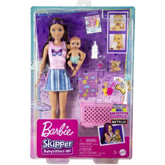 Barbie - Skipper Babysitters Dolls Playset - Baby Harbour