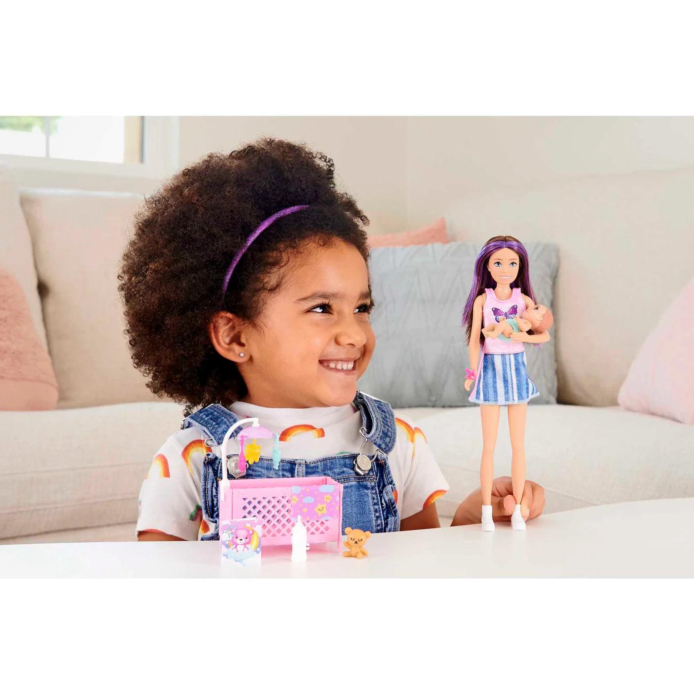 Barbie - Skipper Babysitters Dolls Playset - Baby Harbour