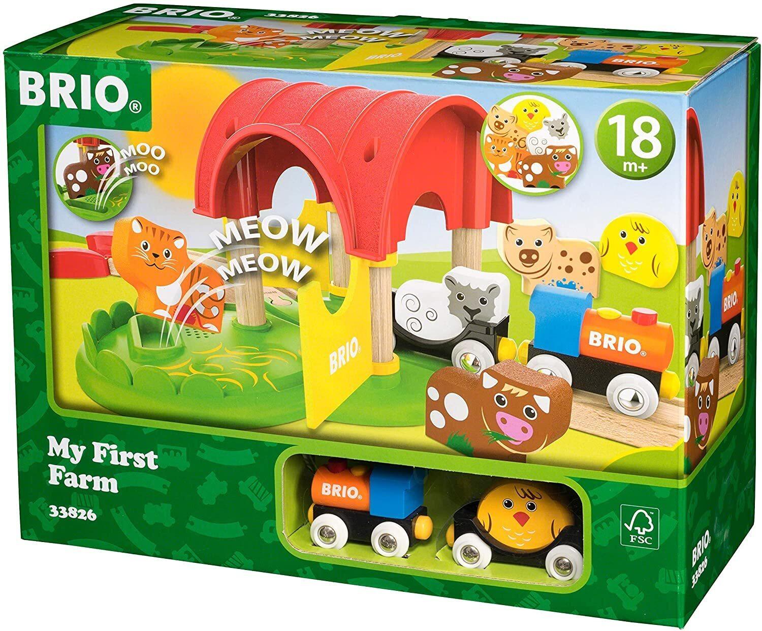 BRIO - Farm 12 Pcs - Baby Harbour