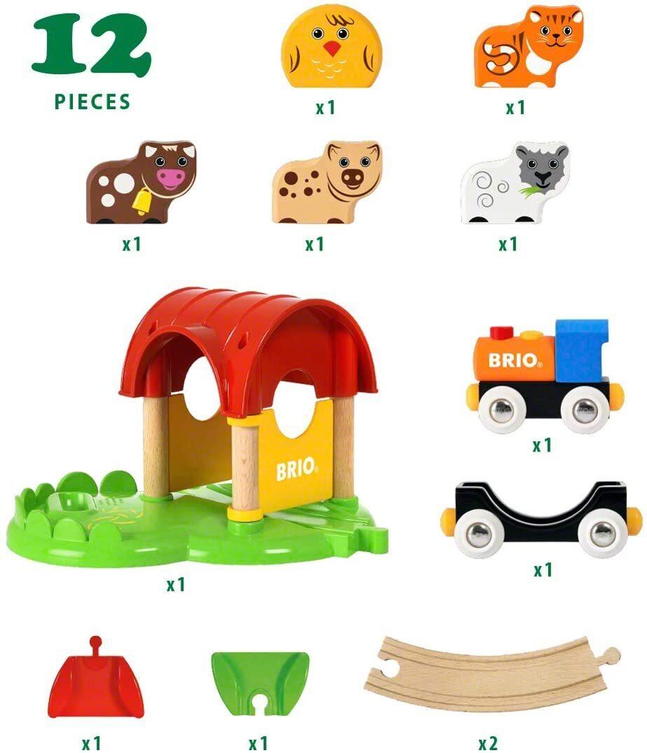 BRIO - Farm 12 Pcs - Baby Harbour