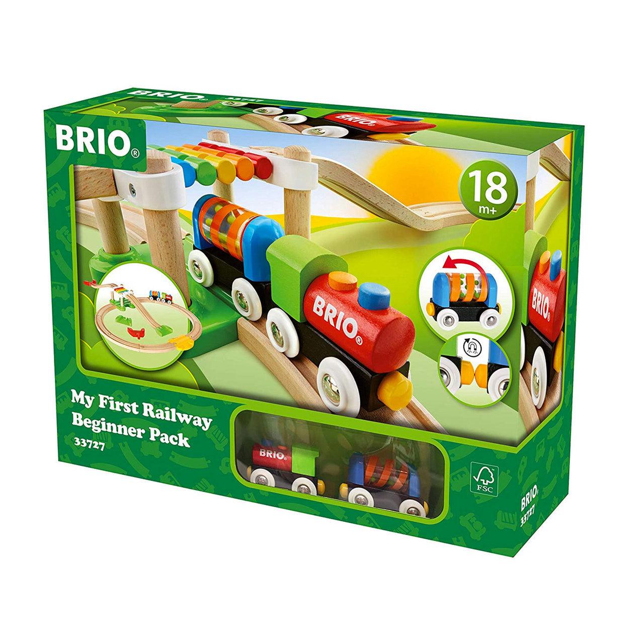 BRIO - Railway Beginner Pack 18 Pcs - Baby Harbour