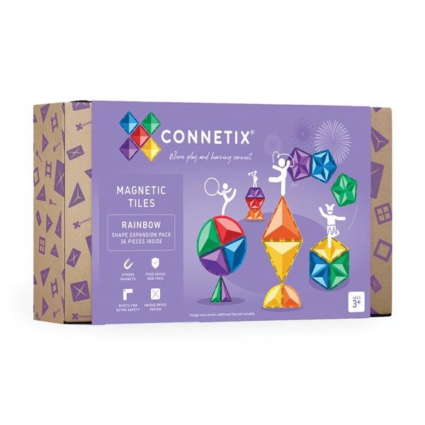 Connetix - Rainbow Shape Expansion Pack 36 pc - Baby Harbour