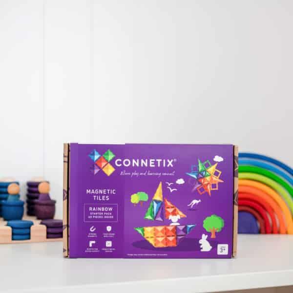 Connetix - Rainbow Starter Pack 60 pc - Baby Harbour