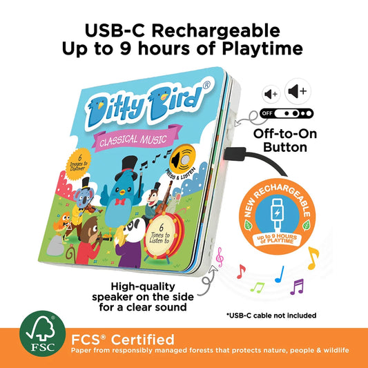 Ditty Bird - Classical Music Board Book