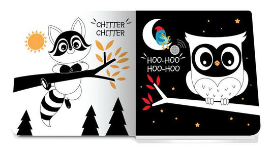 Ditty Bird - Black & White Animals Board Book - Baby Harbour