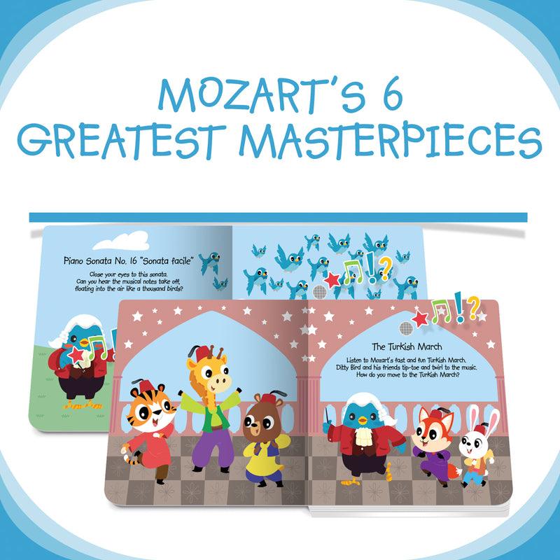 Ditty Bird - Music of Mozart Board Book - Baby Harbour