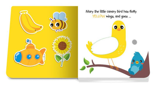 Ditty Bird - Touch the Colours Board Book - Baby Harbour