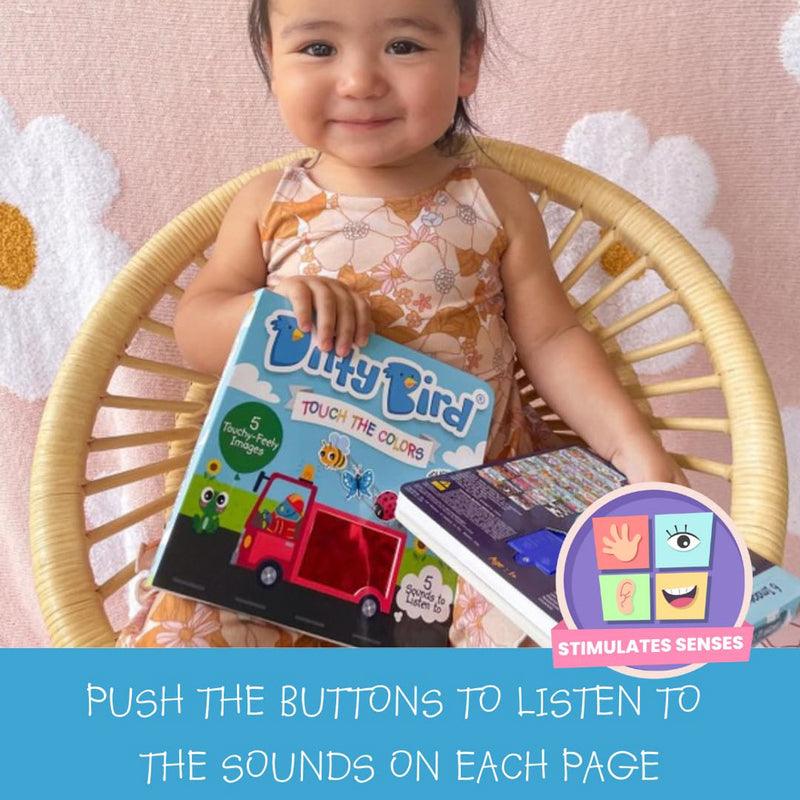 Ditty Bird - Touch the Colours Board Book - Baby Harbour