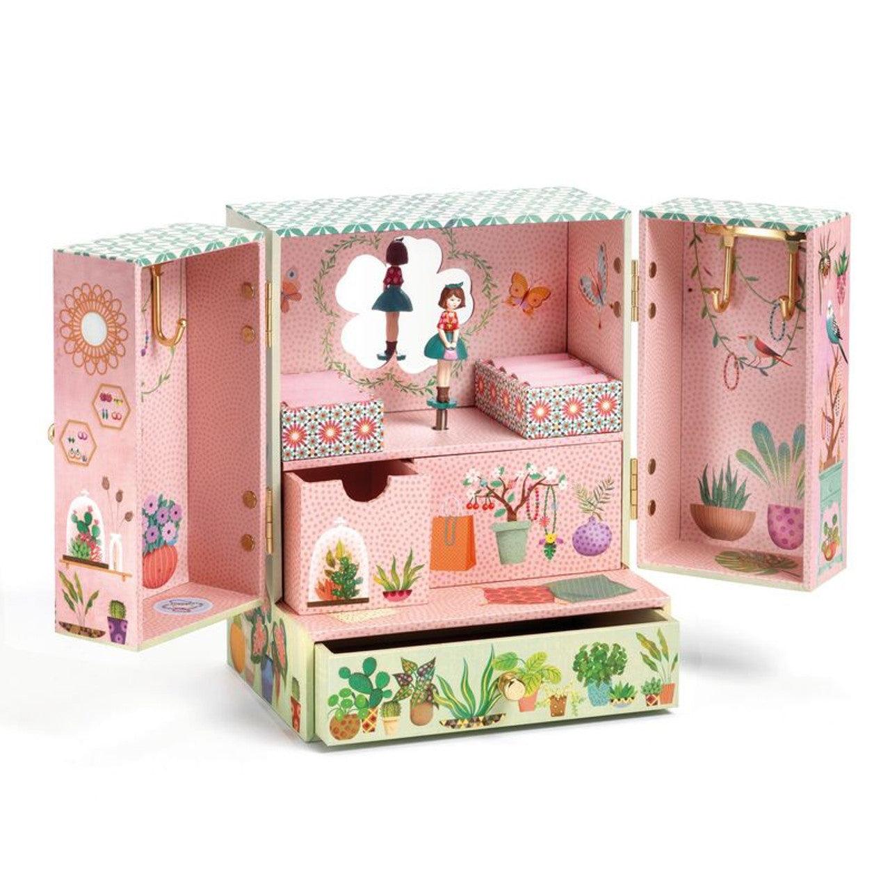 Djeco Musical Jewellery Box - Secret Garden Music Box - Baby Harbour