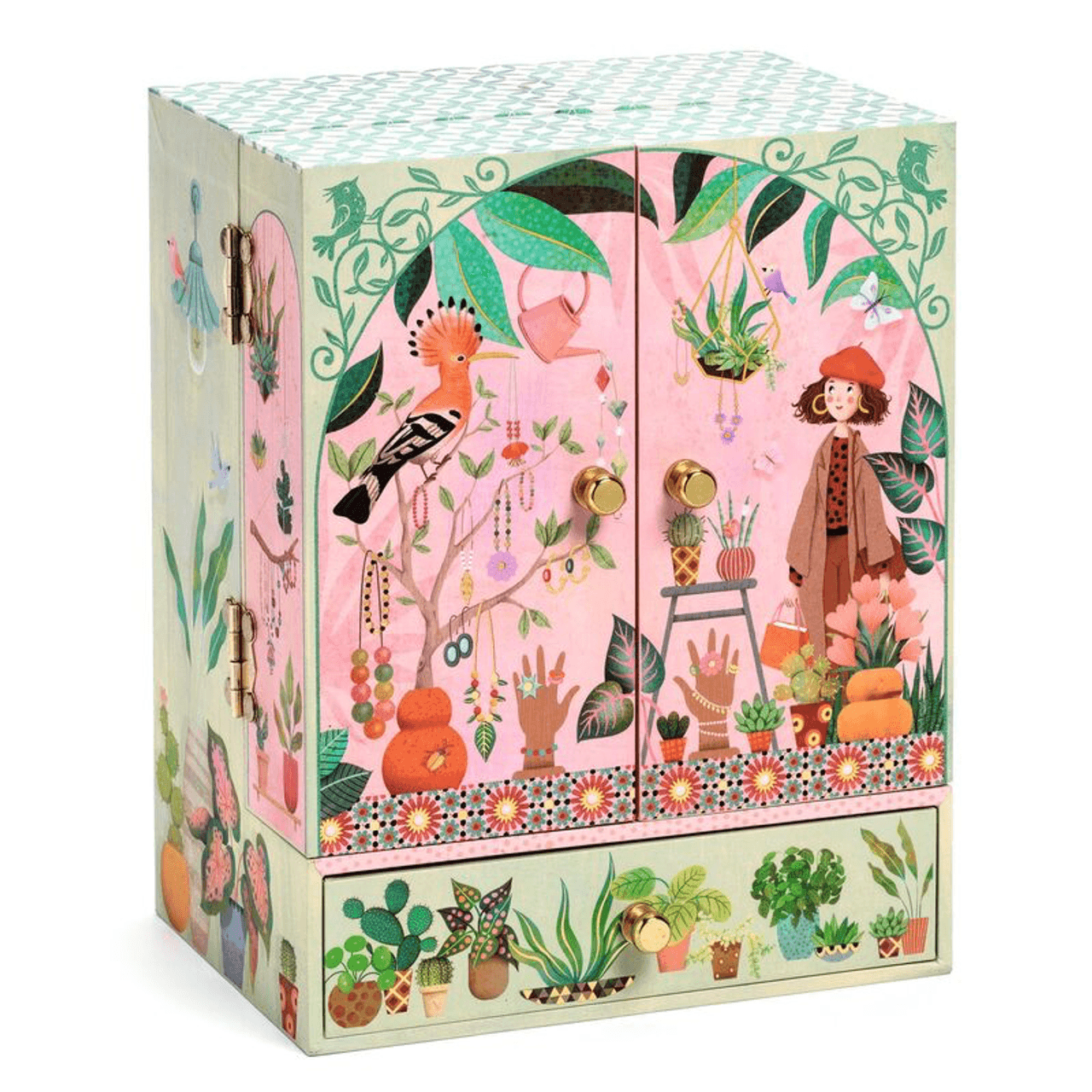 Djeco Musical Jewellery Box - Secret Garden Music Box - Baby Harbour