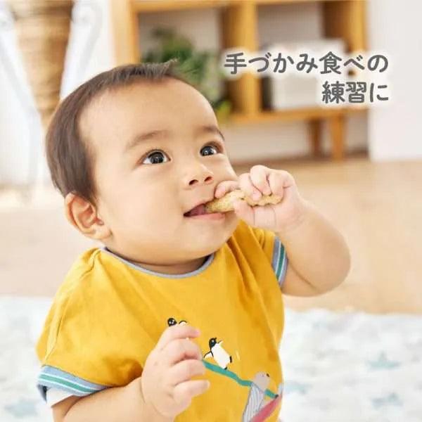 EDISONmama - Puffed Rice Stick (Green Vegetables) 7M+ - Baby Harbour