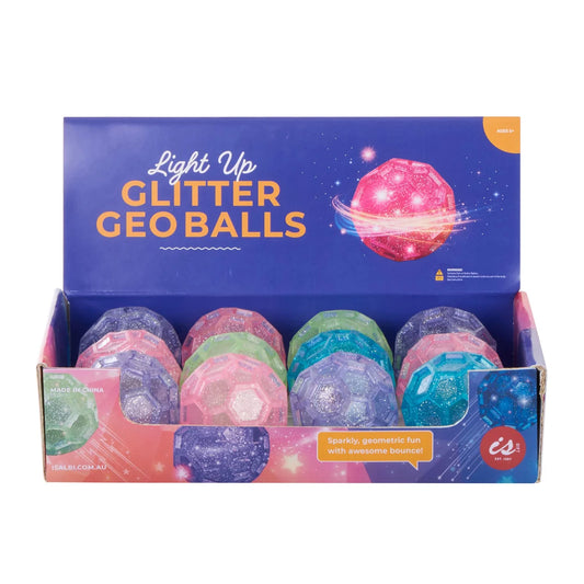 Discovery Zone Light Up Glitter Geo Ball