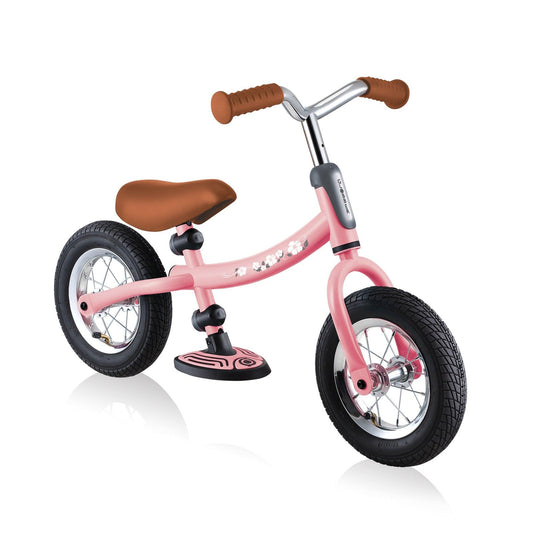 Globber GO BIKE AIR Balance Bike - Pastel Pink - Baby Harbour