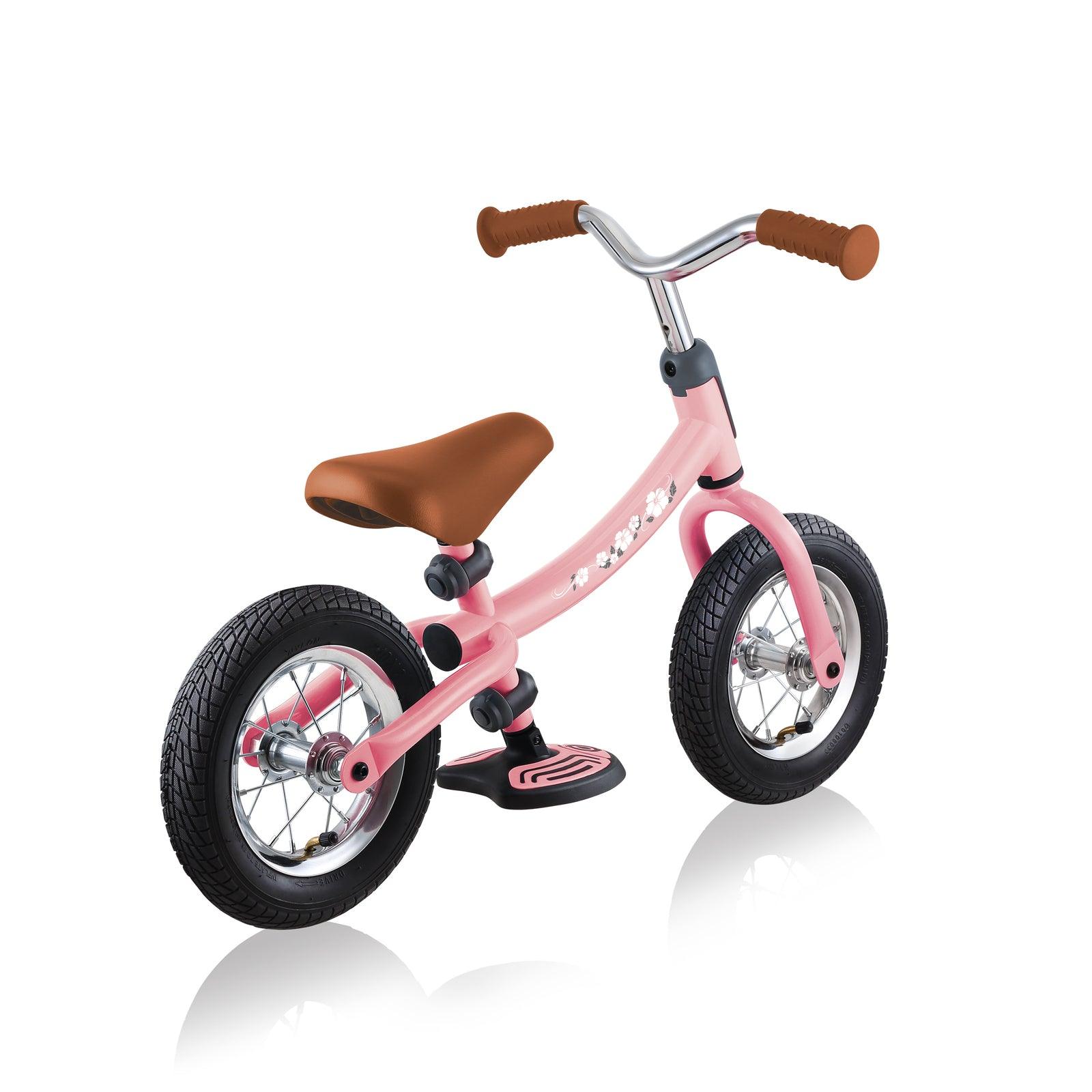 Globber GO BIKE AIR Balance Bike - Pastel Pink - Baby Harbour