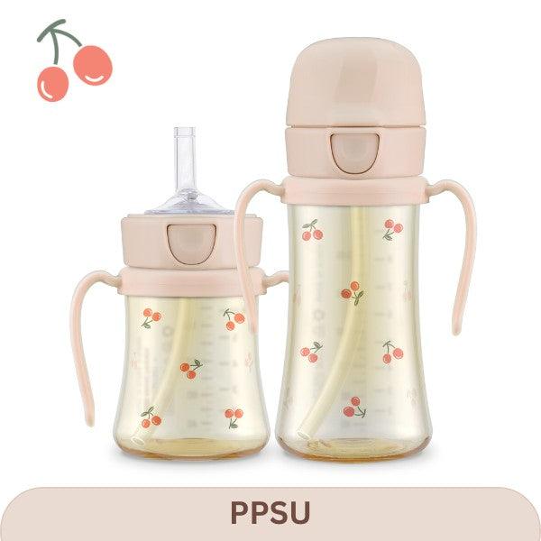 Grosmimi - Cherrish PPSU Straw Cup 300ml - Baby Harbour