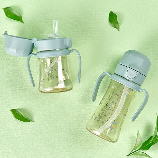 Grosmimi - Olive Edition PPSU Straw Cup 300ml - Baby Harbour