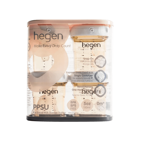 Hegen - PCTO™ 150ml Breast Milk Storage PPSU(4Pack) - Baby Harbour