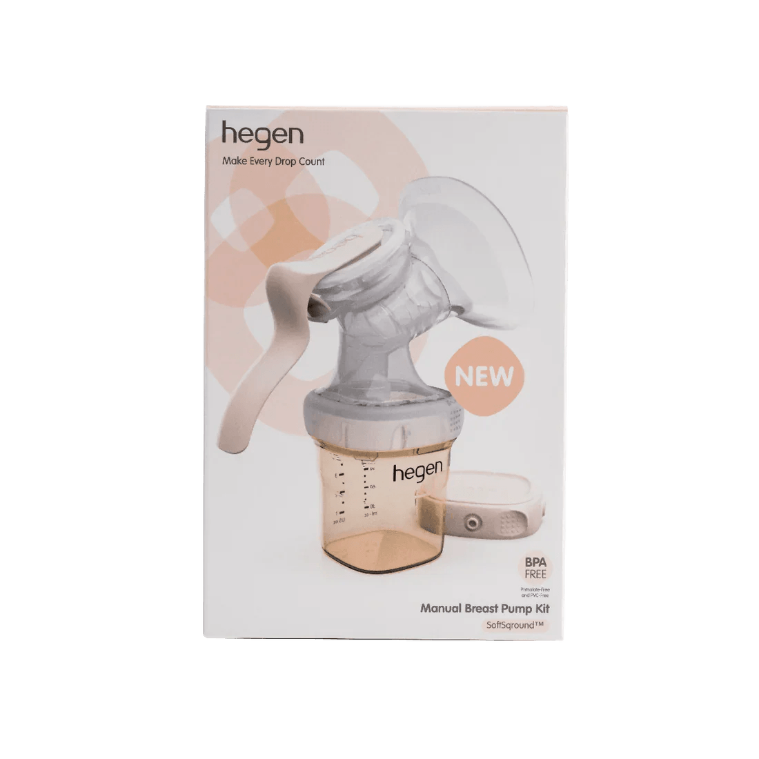 Hegen PCTO™ Manual Breast Pump Kit (SoftSqround™) - Baby Harbour