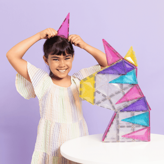 CONNETIX - Glitter Unicorn Pack 56 pc
