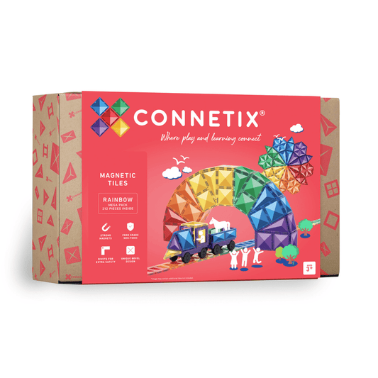 CONNETIX - 212 Piece Rainbow Mega Pack