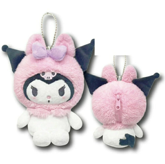 Sanrio - Kuromi Mascot Bunny Costume with Ball Chain