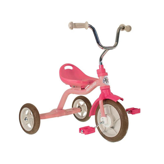 Italtrike 10" Super Touring Trike - Rose Garden Pink - Baby Harbour