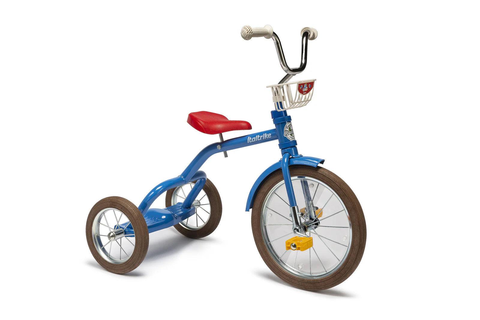 Italtrike 16" Spokes Trike - Colorama (Blue, Red, Yellow) - Baby Harbour