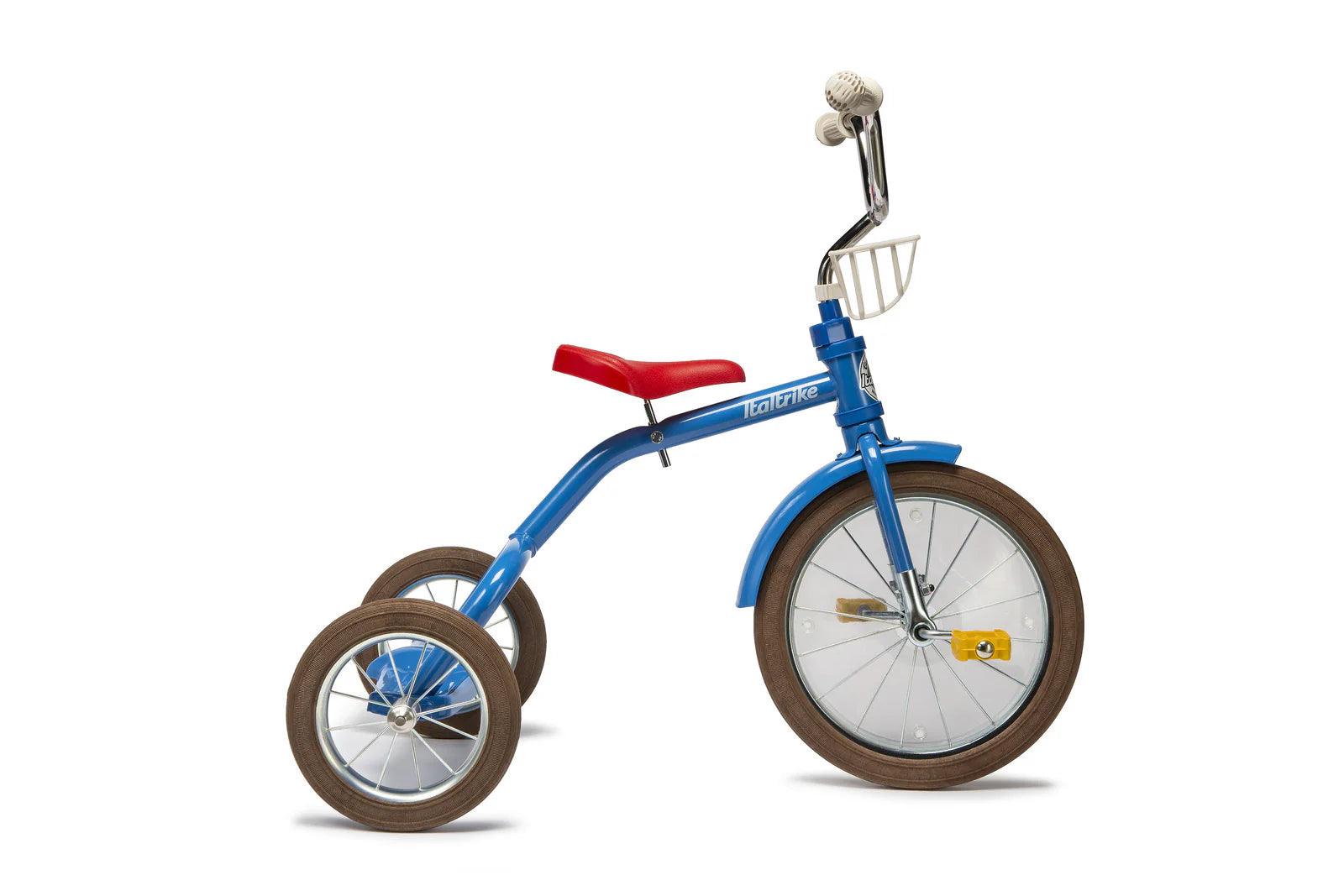 Italtrike 16" Spokes Trike - Colorama (Blue, Red, Yellow) - Baby Harbour