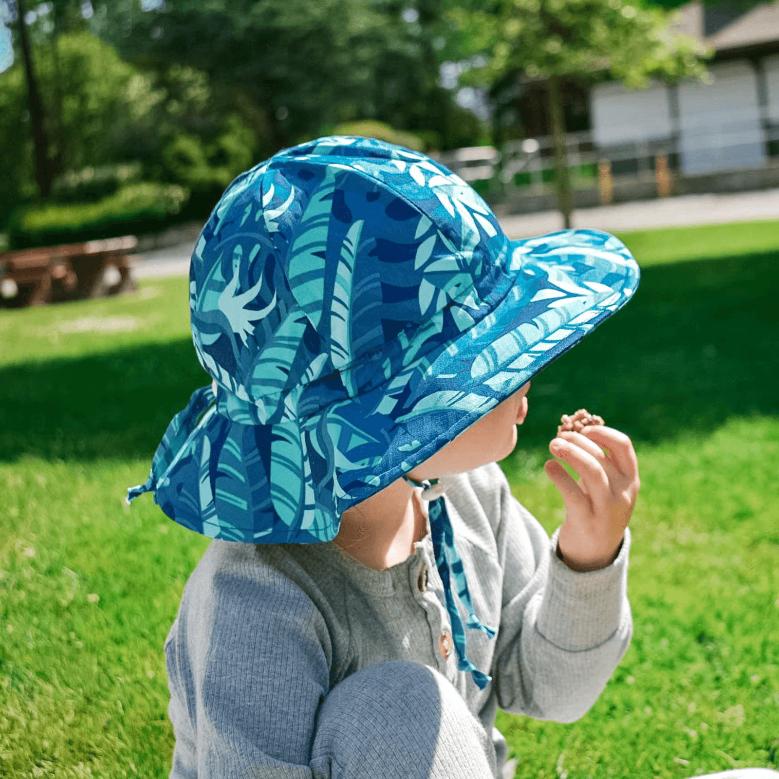 Jan Jul - Kids Cotton Floppy Hat Cool Tropical - Baby Harbour