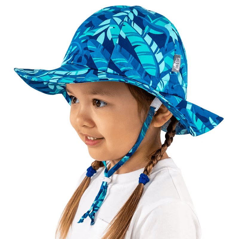 Jan Jul - Kids Cotton Floppy Hat Cool Tropical - Baby Harbour