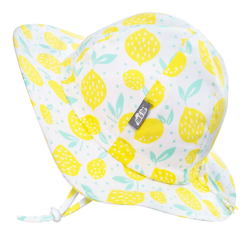 Jan Jul - Kids Cotton Floppy Hat Lemon Fresh - Baby Harbour