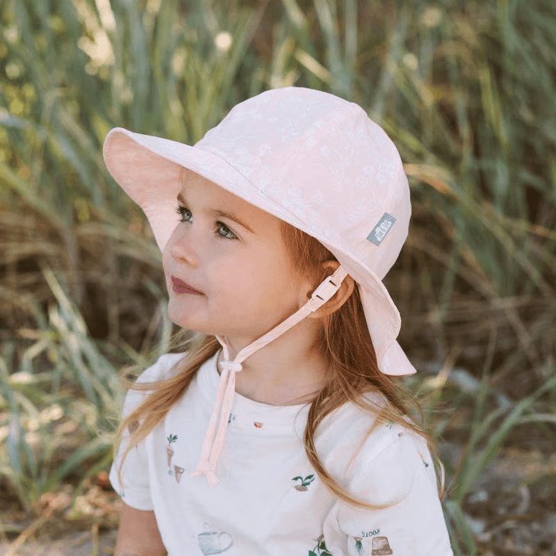 Jan Jul - Kids Cotton Floppy Hat Prairie Flowers - Baby Harbour