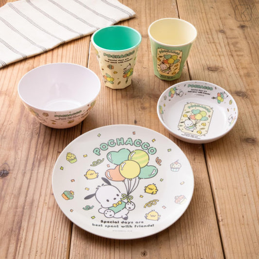 Skater - Kids Melamine Plate Pochacco 20cm
