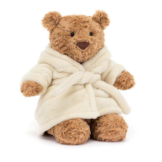 Jellycat - Bartholomew Bear Bathrobe 26cm - Baby Harbour