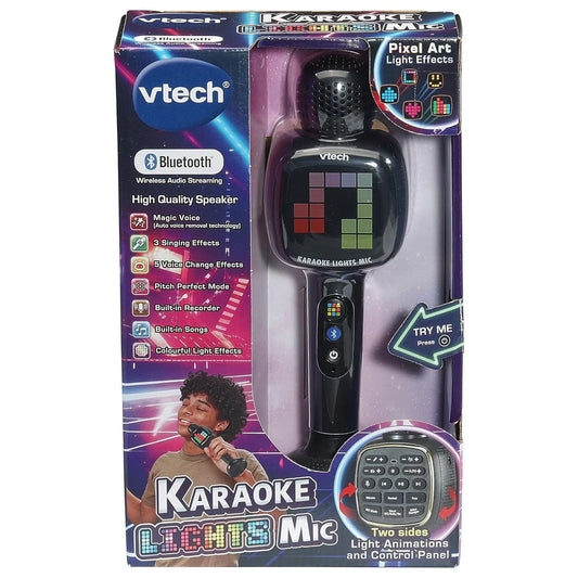 VTech - Karaoke Lights Mic Black