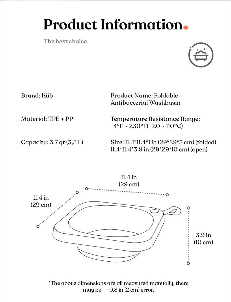 KUB - Baby Foldable Tub - Baby Harbour