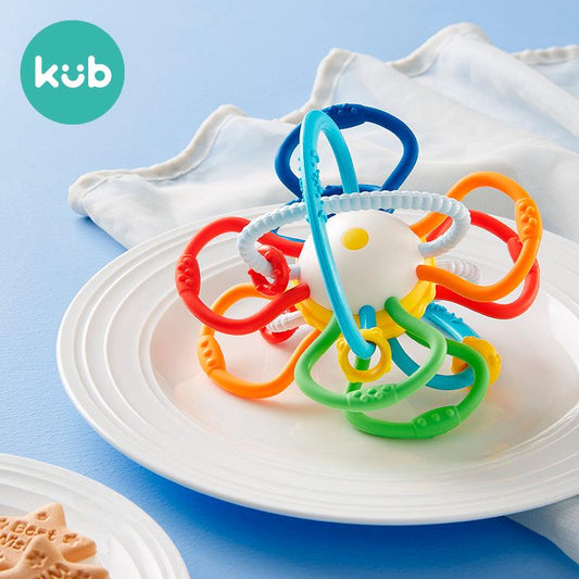 KUB - Baby Play Ball Sensory Teether - Baby Harbour