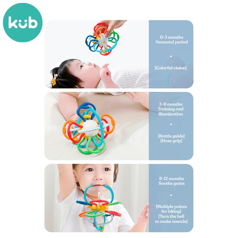 KUB - Baby Play Ball Sensory Teether - Baby Harbour