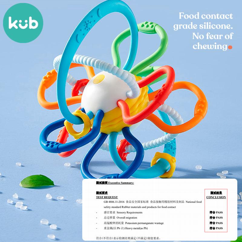 KUB - Baby Play Ball Sensory Teether - Baby Harbour