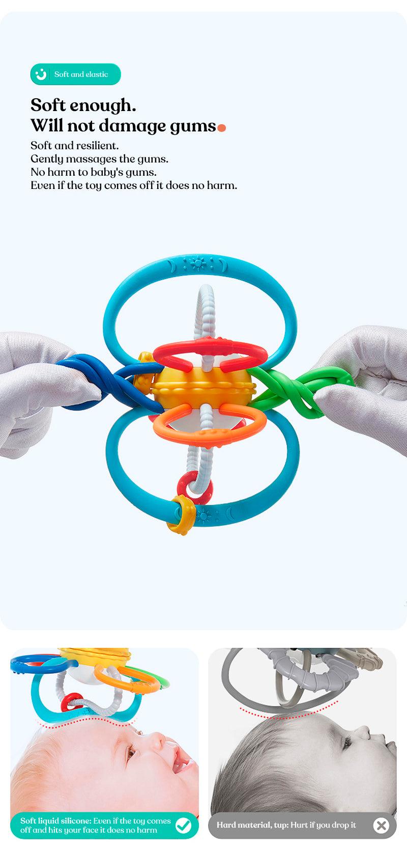 KUB - Baby Play Ball Sensory Teether - Baby Harbour