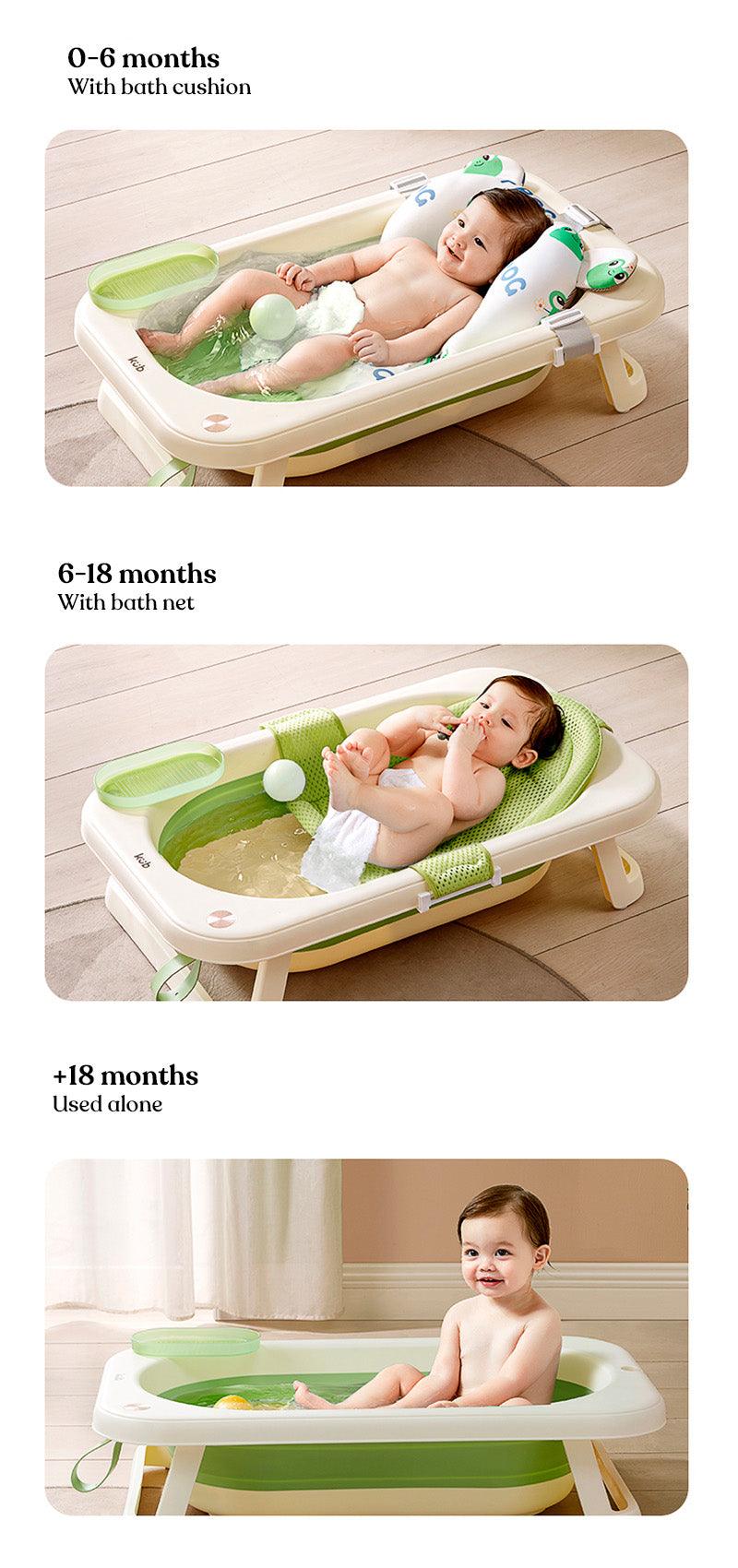 KUB - Foldable Bathtub With Cushion - Baby Harbour