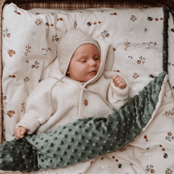 La Millou Kid Kit With Pillow Heartbeat Blue Music Wind Blue Baby Harbour