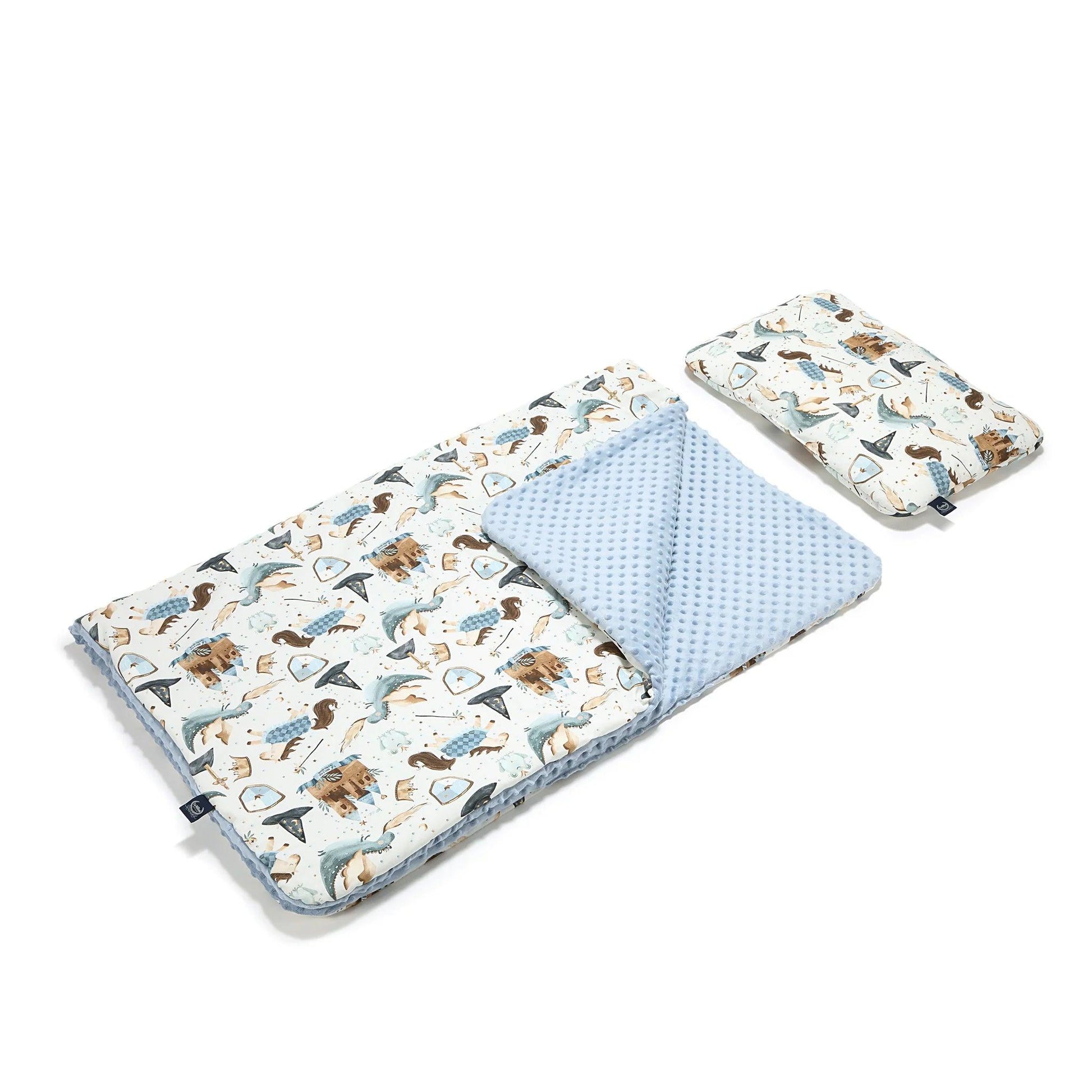 La Millou Kid Kit with pillow Prince/Wind Blue - Baby Harbour