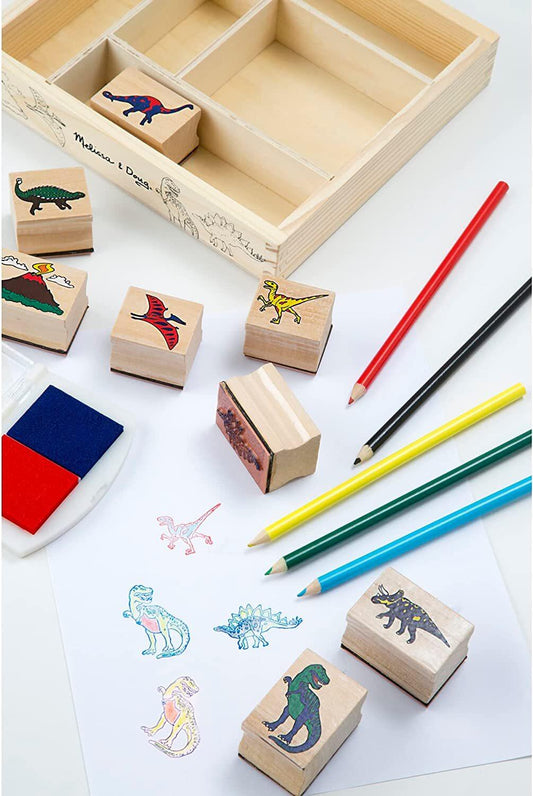 Melissa & Doug - Dinosaur Stamp Set - Baby Harbour