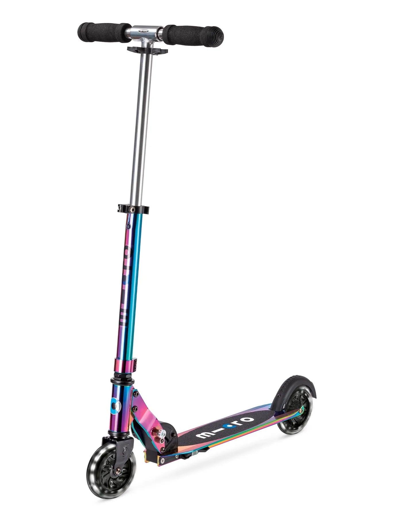 Micro - Sprite Light Up Neochrome Scooter - Baby Harbour