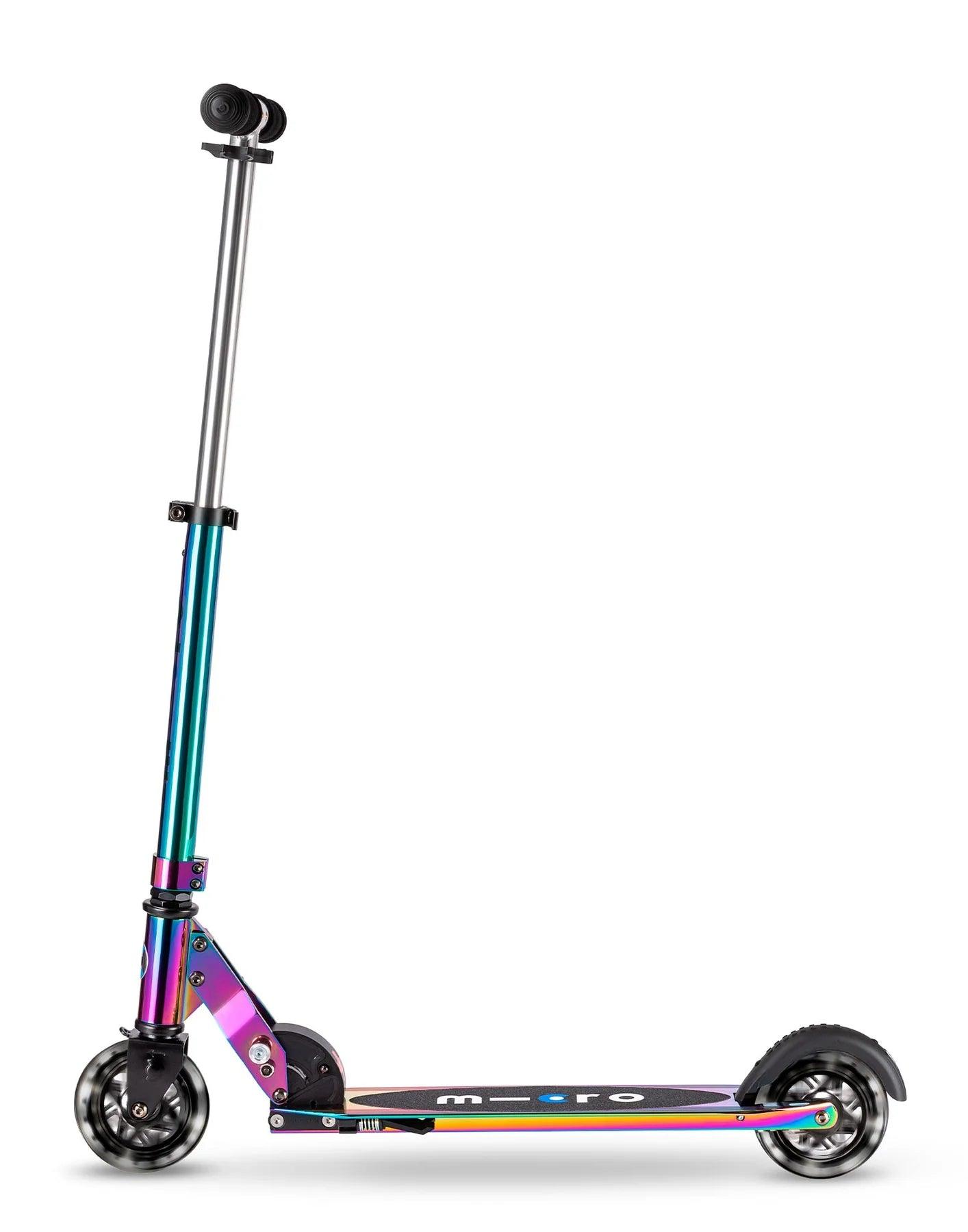 Micro - Sprite Light Up Neochrome Scooter - Baby Harbour